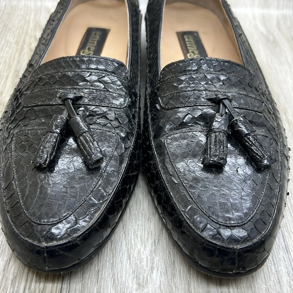 ENNESI TASSELED SLIP ON LOAFERS